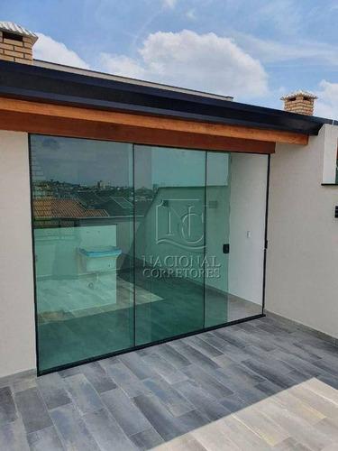 Imagem 1 de 20 de Cobertura Com 2 Dormitórios À Venda, 92 M² Por R$ 420.000,00 - Vila Camilópolis - Santo André/sp - Co5553