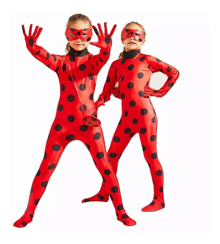 Disfraz Ladybug Miraculous Con Cartera Y Antifaz Tallas