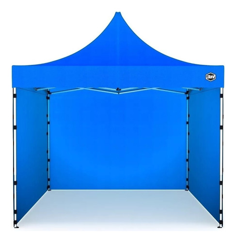 Gazebo Carpa 3h 2.5x2.5 Aluminio 3 Paredes + Techo Playero