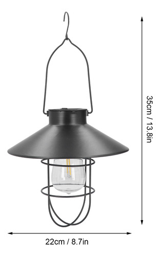 Accesorios Colgantes Negros, Retro, Inteligentes, Para Jardí