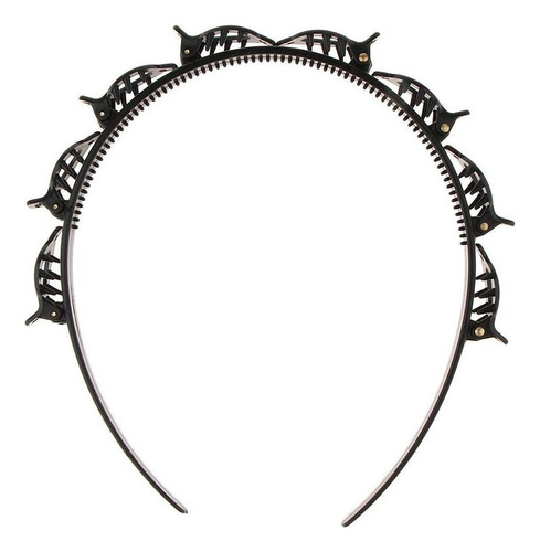 Estilo Diadema Borde Clips Herramienta De Estilo Trenzado