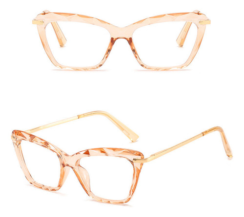 Gafas Con Montura Triangular Water Ripple