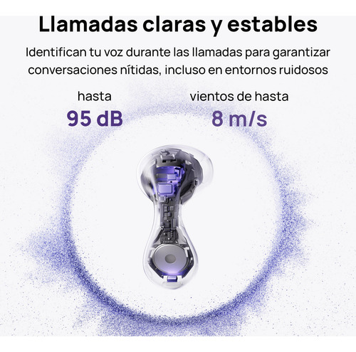 Auriculares Inalámbricos Huawei Freebuds 6 Blanco Bluetooth, Driver Dual, Carga Rápida