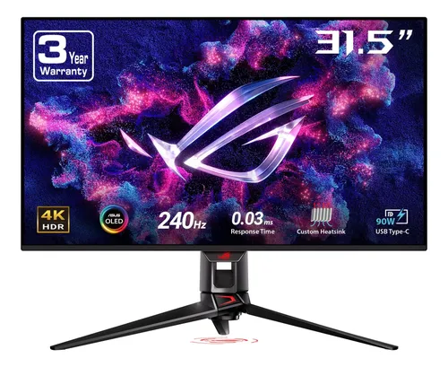 ASUS ROG Swift OLED PG32UCDM 有機EL 240Hz Monitor Asus Rog Swift 32 4k Oled Gaming Pg32ucdm 240 Hz