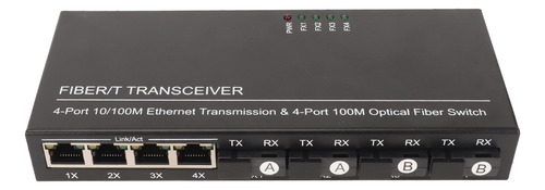 Ethernet Fast Sfp Fiber 8 Puertos 10 100 M Led Autoadaptable