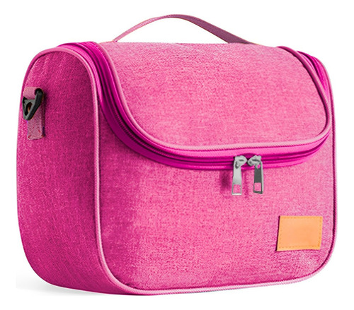 Bolsa Estilo Termica P/refeições Fora De Casa Lanche Marmita Cor Rosa-chiclete