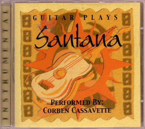 Cd Santana Guitar Plays