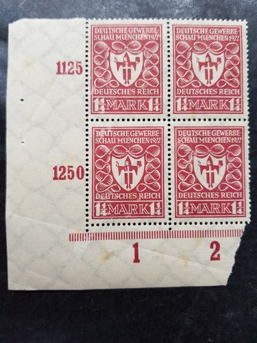 Estampilla Alemana Deutsches Reich. 1 1/4 Mark. 51801