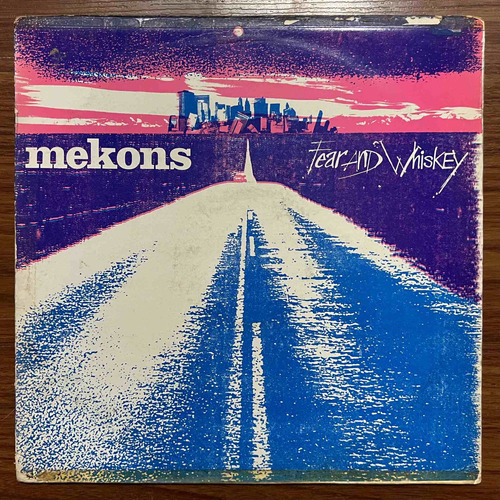 Mekons Fear And Whiskey 1ra. Ed. Lp 1995 Uk Folk Rock Altern