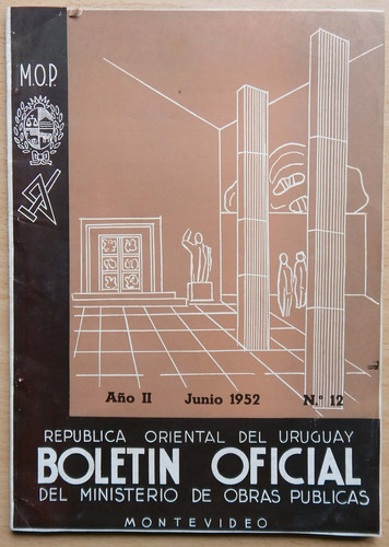 Boletín Oficial Del Ministerio De Obras Públicas Junio 1952