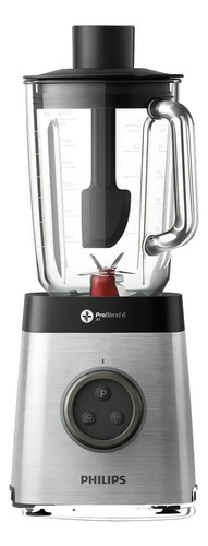 Liquidificador Philips Avance Collection HR3652/00 2 L cinza e preto com jarra de vidro 220V
