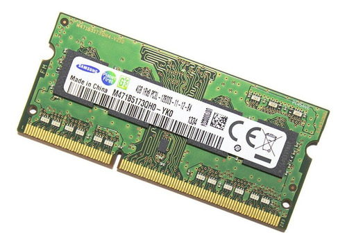 Memoria Ram Samsung Ddr3l So-dimm 4gb Pc3l-12800 1600mhz