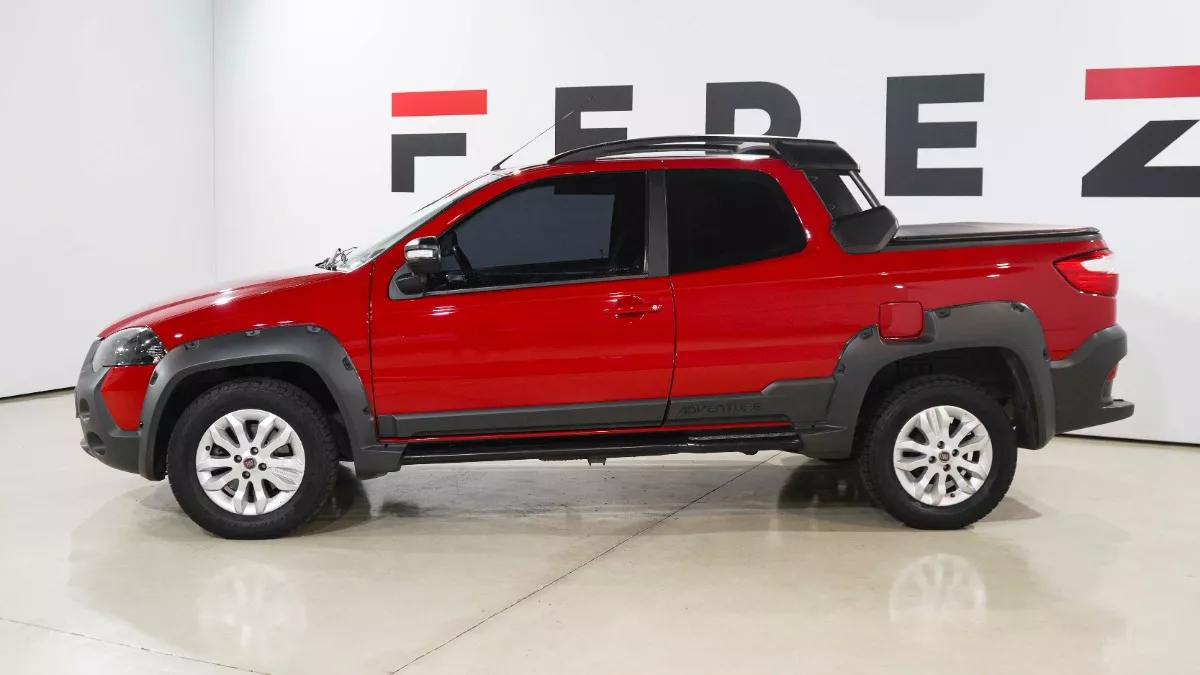 Fiat Strada Adventure 1.6 Nafta 2018 Color Rojo