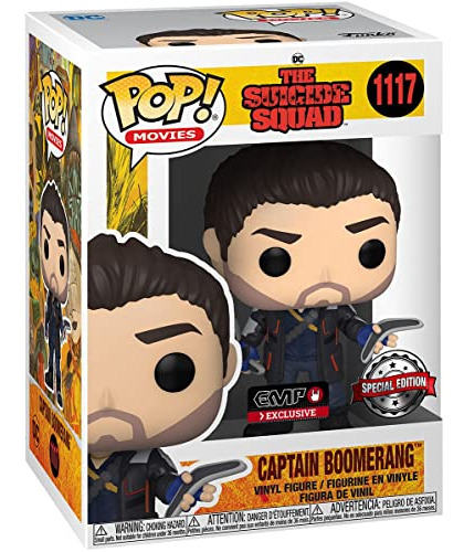 Funko Pop Movies 1117 The Suicide Squad: Capitán Boomerang