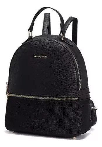 Mochila Pierre Cardin Eco Cuero Mujer Dama Elegante Urbana