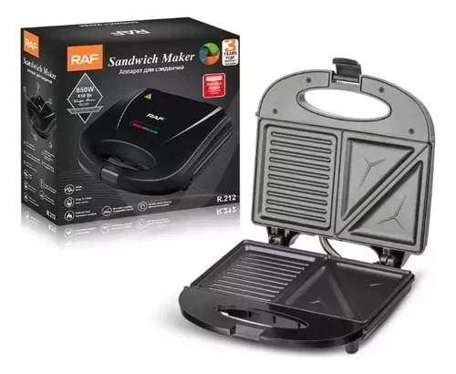 Sandwichera Eléctrica Tostadora De Sándwiches 850w 