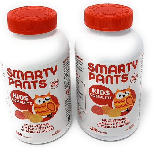 Vitaminas Completas Para Niños Smarty Pants 2 Pack 180 Gomas