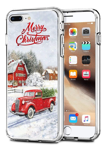Funda Para iPhone 7 Plus/8 Plus (diseno Navidad)