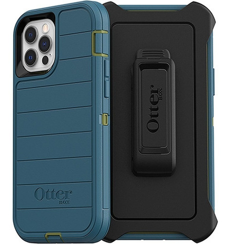 Carcasa Otterbox Defender Pro iPhone 12 Pro Max - Azul Ip 12 Pro Max