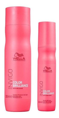 Kit Wella Pro Inv Brilliance Sh 250 + Lv 150