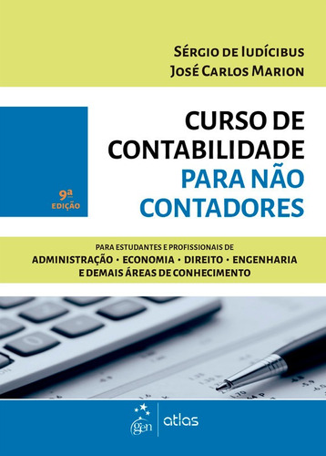 Livro Curso De Contabilidade Para Não Contadores, 9ª Edição