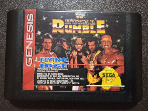 Wwf Royal Rumble - Sega Genesis 