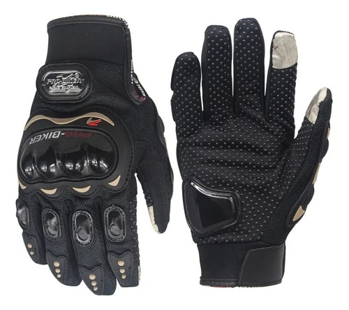 Guantes Moto Ciclista Con Proteccion En Nudillos Y En Palmas