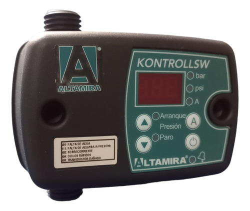 Swich Electronico De Presion Y Control Altamira 127/230v