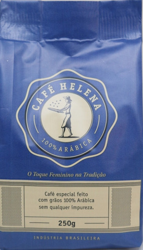 Café moído Café Helena 100% Arábica Torrado em pacote 250 g