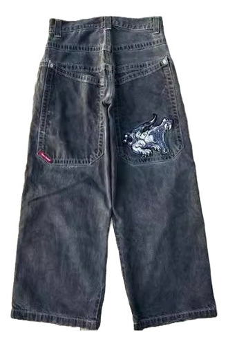 Jnco Jeans Pantalones De Mezclilla Mujer Anchos Y Sueltos