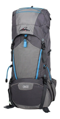 Mochila Montagne Boston 50l Espaldar Ergo Fit Cubremochila