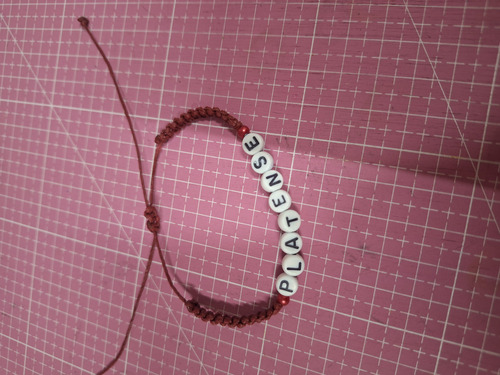 Pulsera Platense (el Calamar) X1unidad Celeste 76.2 Cm 76.2 Cm
