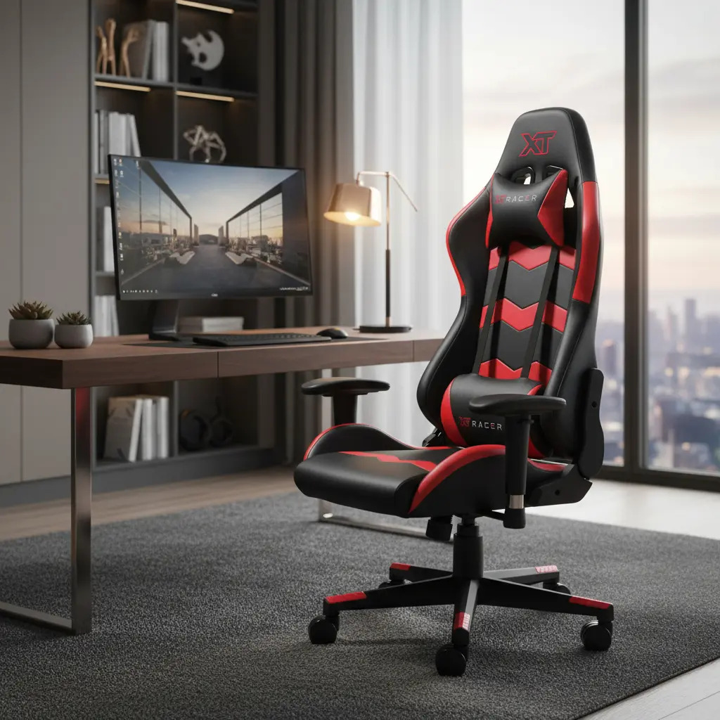 Cadeira Gamer Xt Racer Speed Series Xts140 Preto E Vermelho