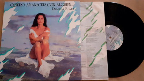 Daniela Romo-quiero Amanecer Con Alguien-lp Nacional-emi (Usado)
