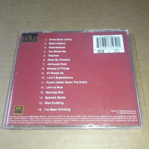 Jeff Beck - The Best Of Featuring Rod Stewart (cd)