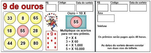 Imagem 5 de 7 de Bilhetes Para Loterias