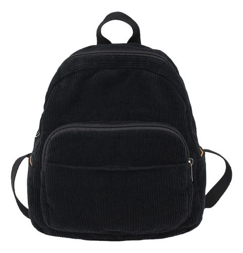 Mochila De Moda Para Niñas Adolescentes, Mochila De Negro