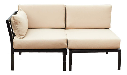 Lokatse Home Sofa Esquinero Y Sin Brazos De 2 Piezas, Mueble