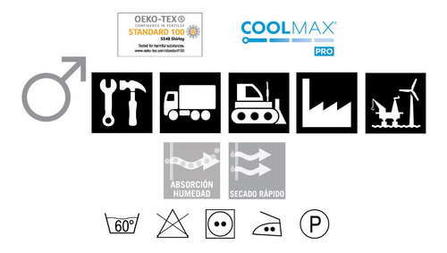 Imagen 2 de 2 de Primera Capa Unisex Mora | Coolmax® | Mascot® Crossover