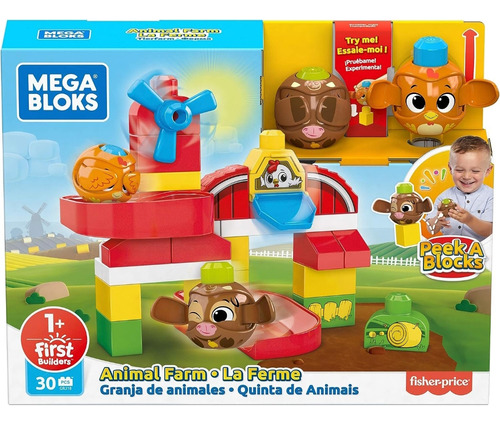 Mega Blocks First Builders Granja De Animales 