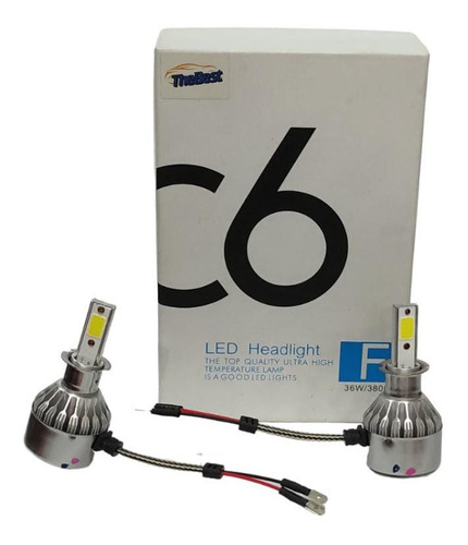 Bombillo H3 Luced Led C6 (par)