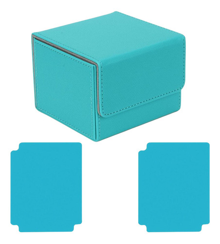 Caja De Baraja De Cartas, Caja De Que Rejilla Azul Claro