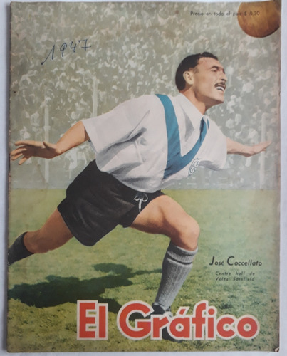 El Grafico 1477 - Jose Coccellato Velez 1947 Fs