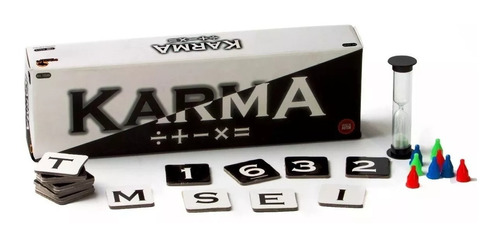 Juego De Mesa Karma ÷+-x=  Bisonte De Casa Valente