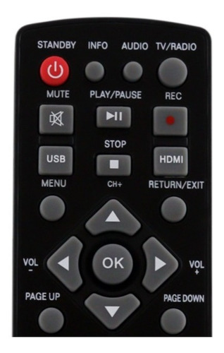 Control Remoto Decodificador Makena