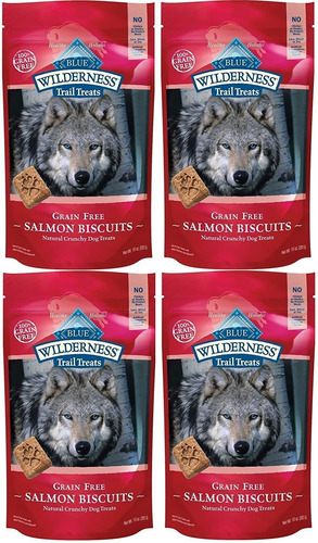 Blue Buffalo Wilderness Trail Treats Grain Free Salmon Biscu