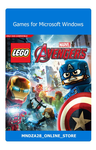 Lego Marvel Avengers Juego Para Pc En Físico