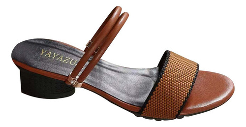Sandalias Casuales De Tacón Medio A La Moda De Verano Para M