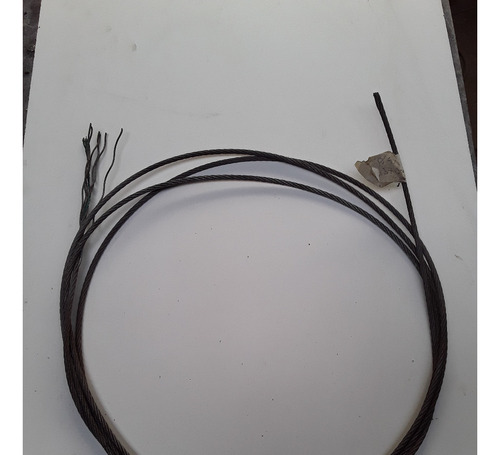 Cable Linga De Acero Galvanizado - 4mm X 3,7 Mts