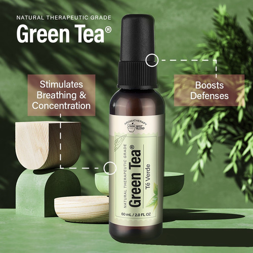Aromaterapia Terapeutica Te Verde Crea Un Ambiente Relaja